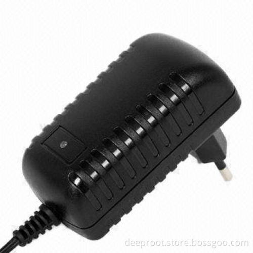 AC/DC Adapter for CCTV Camera with 18W Maximum Output Power, European Plug and CE Certified